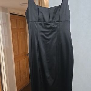 David Meister Elegant Black Midi Dress